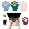 Cute Cat Paw Wrist Rest Mouse Pad Ergonomic Silicone Gaming Mousepad Comfortable Kawaii Office Accessories. 