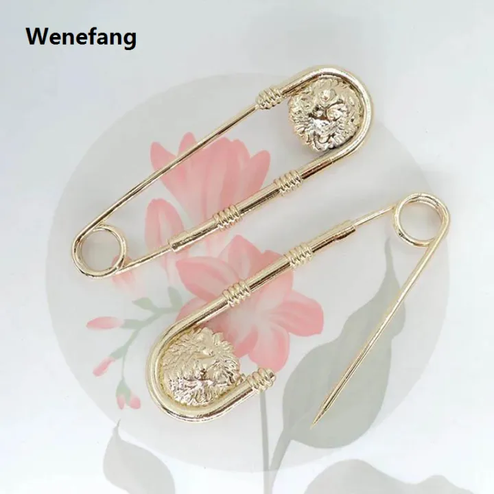 Wenefang%201pc%20Alloy%20Double%20Lion%20Head%20Brooch%20Pin%20Fashion%20DIY%20Safety%20Pins%20Women%20High%20Quality%20Waist%20Closing%20Artifact%20Men%20Suit%20Jacket%20Decoration%20Jewelry%20-%20Image%203