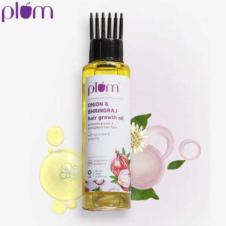 Plum Onion & Bhringraj Hair Growth Oil 100Ml