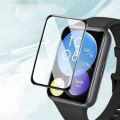 For Huawei Watch Fit 2  Full Glue Curved Clear Flexible Screen Protector. 