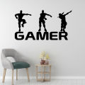 Create Gamer Wall Sticker Vinyl Mural Wallpaper For Kids Boys Room Decoration Decals Ps4 Gaming Poster Decor Door Stickers. 