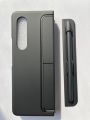 Accessories Delight Foldable Phone Case for Samsung Z Fold 3, Z Fold 4, Z Fold 5 with Pen and Stand, Durable and Protective Design. 
