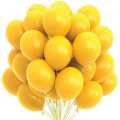 100 Pcs Yellow  Balloons For Birthday Party / Baby Shower / Party Decoration. 