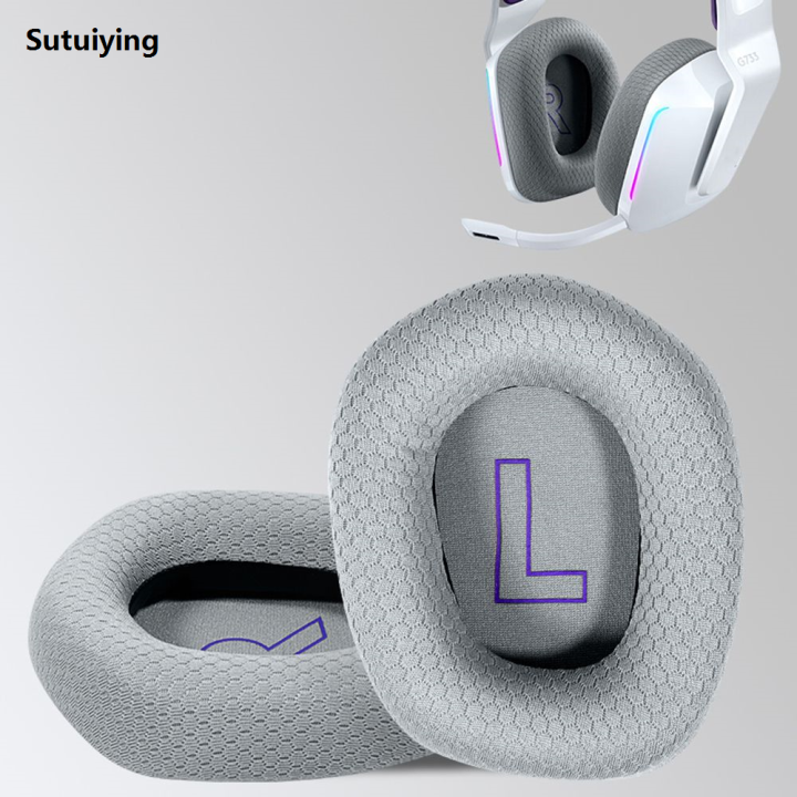 Sutuiying%202Pcs%20Ear%20Pads%20Replacement%20Earpads%20for%20Logitech%20Portable%20G733%20Wireless%20Headphones%20Earphone%20Earmuff%20-%20Image%203