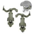 Shooting Headset Bracket Rail Mount Kit ARC Helmet Rail Adapter for OPS Core ARC and Team Wendy M-LOK Rails Headphone Brackets Bles Online. 