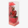 Red Color Butterfly Heart Bouquet Gift Box. 