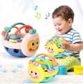 Cute Baby Rattle Toy Cartoon Hand Knock Rattle Dumbbell Kids 0-12 Months children's educational toys for Kids Games Birthday Gifts. 