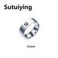 Sutuiying MOREDEAR 2020 Fashion Jewelry Hammer and Sickle Ring Titanium Steel Rings 8mm Men's Ring Cocktail Ring for Anniversary Gift. 