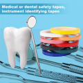 8 Rolls Colors Autoclave Tape Instruments Identification Tape Autoclavable 270 Fahrenheit 216 Ft/L X 0.4 In/W. 