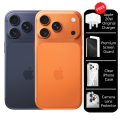 Apple iPhone 17 Pro Max 6.9 Super Retina XDR OLED Display A19 Pro chip 48MP Pro Fusion camera system 4K Dolby Vision. 