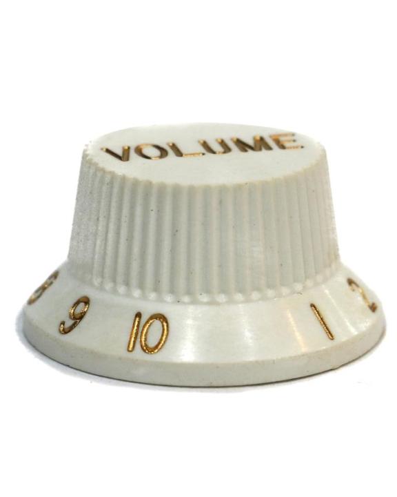 White Volume Control Knob