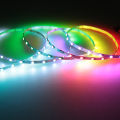 5M LED Smart Addressable Strip Light DC 5V Black PCB 84 LED/M 8MM WS2812B. 