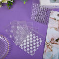 50Pcs/pack Transparent Self-adhesive Opp Bag Photo Cards Protective Storage Bag YANXING. 