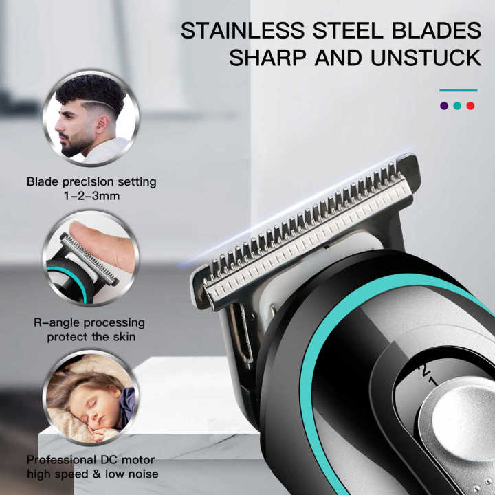 VGR%20V-055%20Professional%20Cordless%20Hair%20Trimmer%20&%20Shaver%20for%20Men%20%E2%80%93%20Waterproof%20T-Blade%20Beard%20&%20Hair%20Clipper%20%7C%20Rechargeable%20Grooming%20Kit%20with%20USB%20Fast%20Charging%20%7C%20Precision%20Trimmer%20for%20Men%20%7C%20Adjustable%20Length%20%7C%20Portable%20Electric%20Shaver%20%7C%20Lightweight%20-%20Image%205