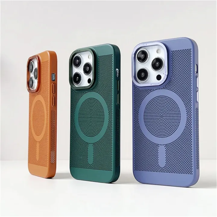 Ultra-thin%20Cooling%20Mesh%20Magnetic%20Matte%20Hard%20Steel%20Magnetic%20Shockproof%20Case%20for%20iPhone%2015%2013%2012%2014%2011%20Pro%20Max%20-%20Image%202