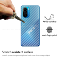 Uonevic Non-Glass Carbon Fiber Back Film F1 X2M2 ProM3 M4 GT F4 5 M5s POCO 2025 X Soft 3D for Xiaomi Mi 4 M6 MF3 X5 F2 F5 Rear Screen Protector. 