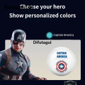 Difutagui High Quality Marvel Cartoon Wireless Bluetooth Earphone Super Hero Headphone Long Battery Life Spider Man Iron Man For Boy Kid Birthday Gift TAOPA. 
