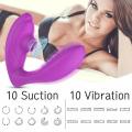 Mary Sucking Wearable Vibrator G-spot Dildo Clit Sucking Panties Erotic For Women Adult. 
