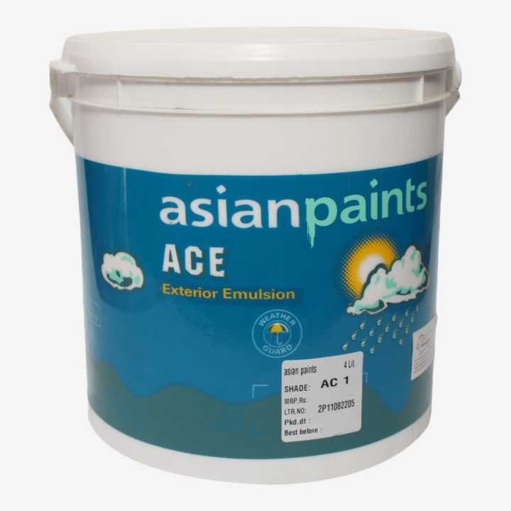 Asain Paints Ace Exterior Emulsion 4 Ltrs