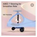 R for Rabbit Iya Iya Ace Swing Car for kids- Non-Sliped Paddel, PU LED Wheels, Up to 50 Kgs Capacity (3yrs+), SCIIAB3 / SCIIAG3 / SCIIAP3. 