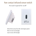 Smart Light Switch Wall Light Switch Wave Infrared Sensor US Plug. 