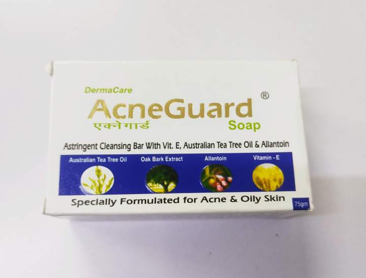 Acne Guard Soap Specially Formulated For Acne & Oily Skin,75g