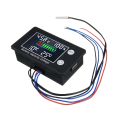 Battery monitor 9V 00V battery capacity voltmeter with LCD display. 