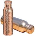 Bronze hammerd pure copper water bottle 900ml. 
