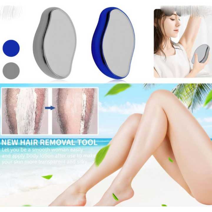Nano Crystal Physical Hair Removal Crystal Hair Eraser Painless Safe Epilator Easy Cleaning Reusable Glass Hair Removal