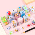 Cartoon Eraser For Children With Less Crumbs Painting Can Be Cut Eraser Sassafras Elementary School Sandwich Eraser. 