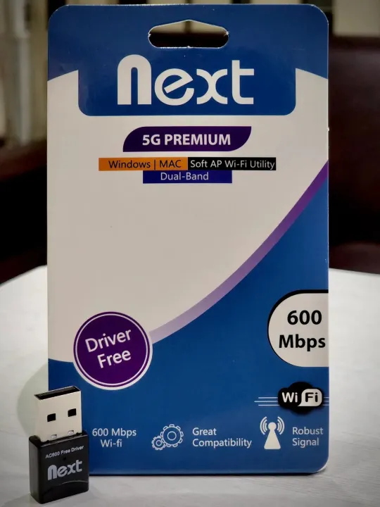 Next%20Dual%20Band%20Usb%20Wifi%20Network%20Adapter%20Super%20Mini%20Wireless%20Ac600%20-%20Image%202