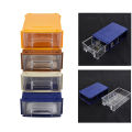 Storage Box Stackable Plastic Hardware Parts Storage Boxes Component Screws Tools Organizer Combined Cabinet Drawer Case Box JIJIN. 