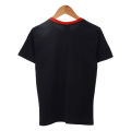 Black Cotton Round Neck Angry Bird Printed T-Shirt For Boys. 