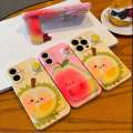 Couple Rotating Durian Guava Stand Compatible with Apple 16 Pro Phone Case iPhone 14 Max Xiaomi 15 Huawei Mate 70 Pura 80 K60 Honor 200 Reno 12 iQOO 13 Find X7. 