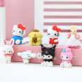 MASALA COTTAGE -4 Pc Sanrio Cartoon Melody Kuromi Eraser Cute Writing Drawing Pencil Erasers Stationery For Kids Gifts School Supplies. 