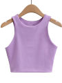 Colors Women's Sleeveless Women's Fashion Summer 202350% Off Slim Top O-Neck Double Nylon Premium Tank Top 6. 