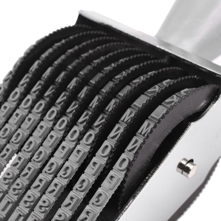 Multipurpose%2010%20Digit%20Alphabet%20Rolling%20Rubber%20Stamp%20English%20Emboss%20-%20Image%208