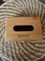 Bamboo Tissue box. 