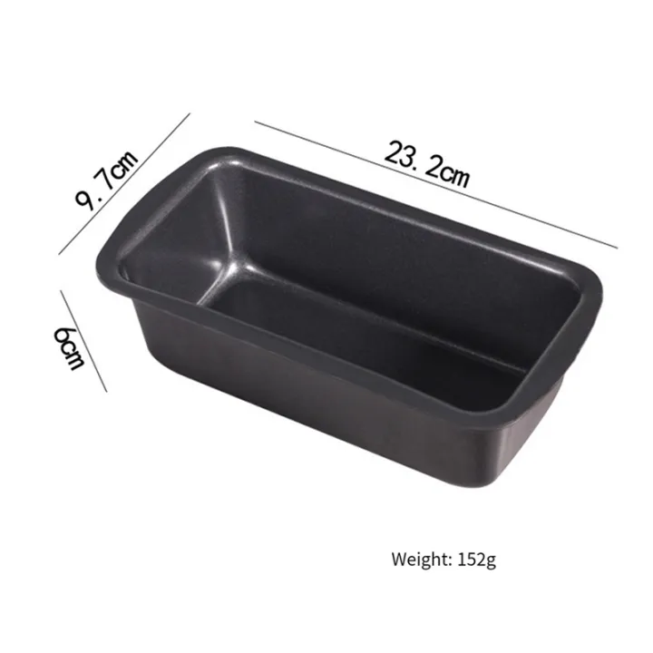 1Pc%20Loaf%20Pan%20Rectangle%20Toast%20Bread%20Mold%20Cake%20Mold%20Carbon%20Steel%20Loaf%20Pastry%20Baking%20Bakeware%20DIY%20Non%20Stick%20Pan%20Baking%20Durable%20Easy%20to%20Use%20Black%20-%20Image%202
