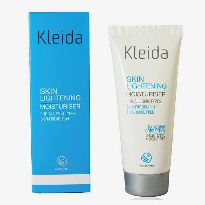 Kleida Skin Lightening Moisturizer, For All Skin Types, 100G