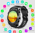 Bluetooth Smartwatch V8 Smart Watch With SIM Card Support Compatible With All Mobile Phones. 