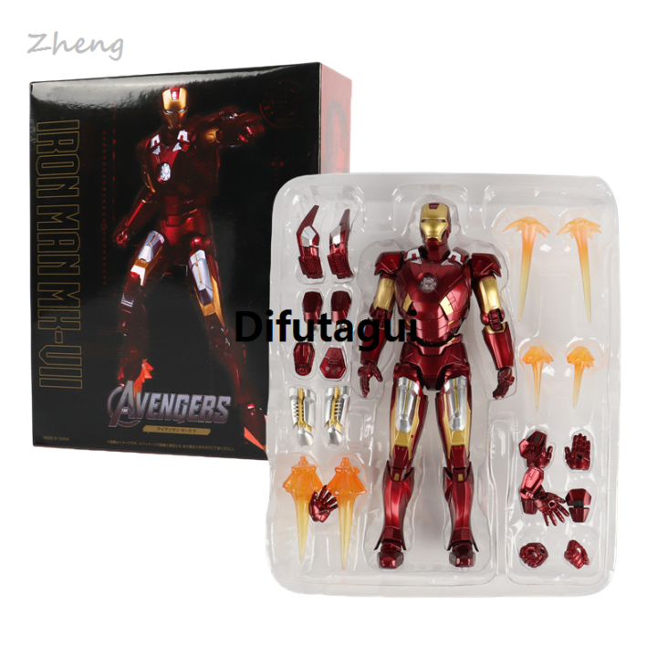 Difutagui Zheng Iron Man MK85 MK50 MK20 MK5 MK7 Action Figure Model Fashion Luxury Collectible Toys birthday Gift for Children