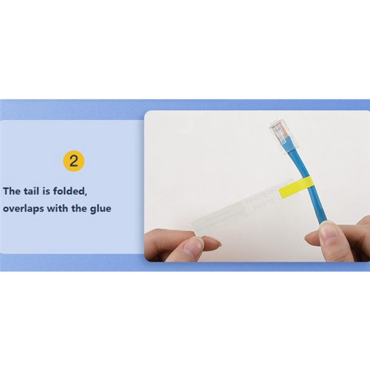 3X%20D11%20Label%20Machine%20Sticker%20Cable%20Label%20Flag%20Pigtail%20Network%20Cable%20Label%20Paper%20Thermal,%20Waterproof%20Label,%20White%20-%20Image%207