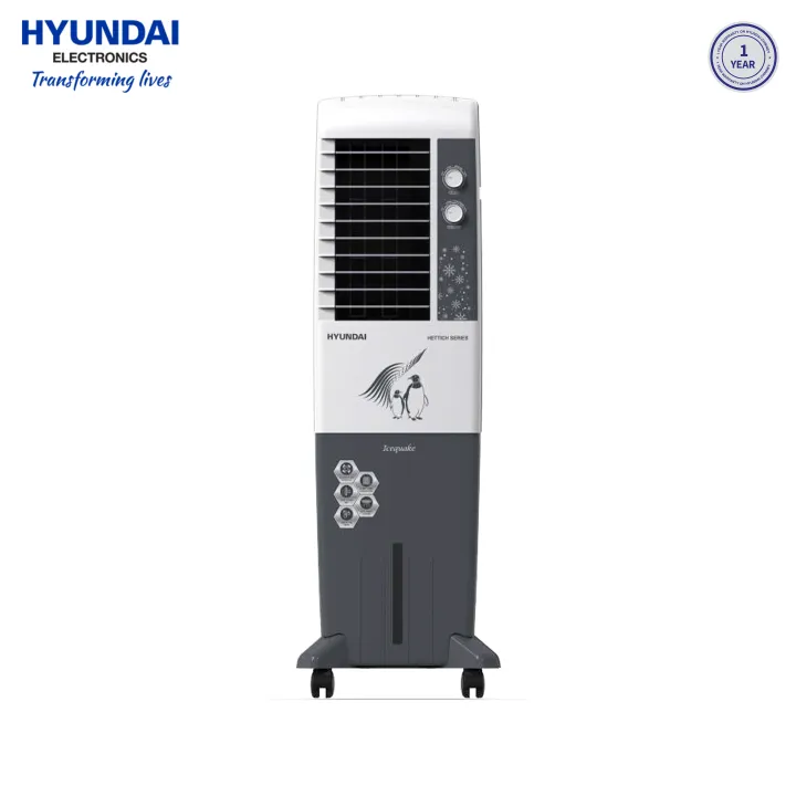 Hyundai%2035%20L%20Tower%20Air%20Cooler%20%7C%20Icequake%20%7C%20Eco-Friendly%20Pads,%20Blower%20Fan,%204-Way%20Airflow%20-%20Image%202