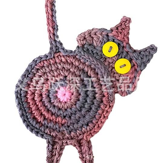 Home%20Dining%20Table%20Cat%20Coaster%20Cat%20Butt%20Coasters%20Cat%20Butt%20Coaster%20Knitted%20Coaster%20Factory%20Direct%20Sale%20-%20Image%203