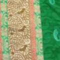 Red/Green Cotton Tulsi Sathi Saree For Women - 008. 
