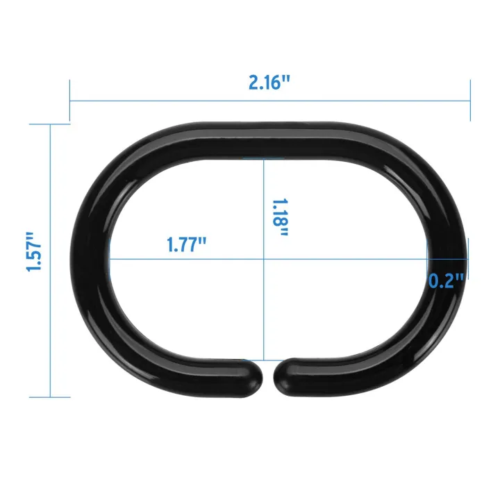 FORIDE%2072%20PCS%20Shower%20Curtain%20Rings%20Plastic%20Shower%20Curtain%20Hooks%20for%20Bathroom%20Shower%20Rod%20-%20Image%202