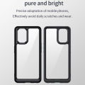 lthmy case for Realme X7 Max 5G Transparent Hard Back with Shockproof Enhanced Side Protective Bumper Phone Cover. 