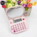 DISICHEN Fashion New Cute Makeup Mirror Calculator Accessories Cute Anime Cartoon Kawaii Clamshell Portable Toys For Girls Gift. 