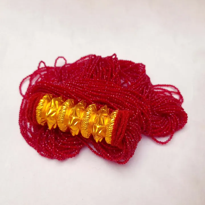 Premium%20Gold%20Plated%20Nepali%20Design%20Maili%20Tilhari%20%E2%80%93%20Big%20Tilhari%20Hooked%20With%20Long%20Hydro%20Crystal%20Beads%20Necklace%7C%20Traditional%20Jewelry%20for%20Women%20Maili%20Tilhari%20Nepali%20Design%20Tilhari%20Quality%20Tihari%20Handmade%20Butta%20Real%20Gold%20Looks%20TIlhari%20Kaleji%20Hydro%20Pote%20-%20Image%203